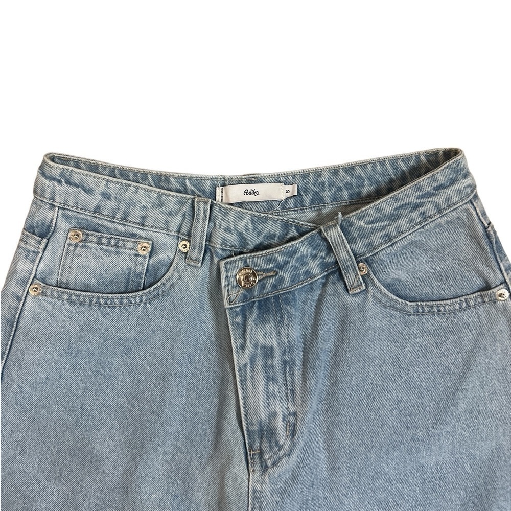 ADIKA Bedazzled Asymmetrical Jeans - Picture 5 of 5